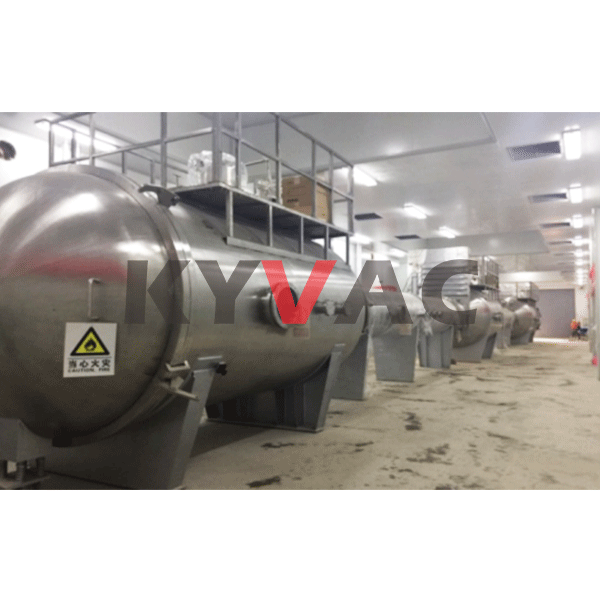 Крупногабаритная термовакуумная камера с охлаждением жидким азотом KYVAC
